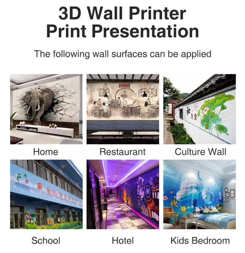 application scene of wall printer application scene of wall printer