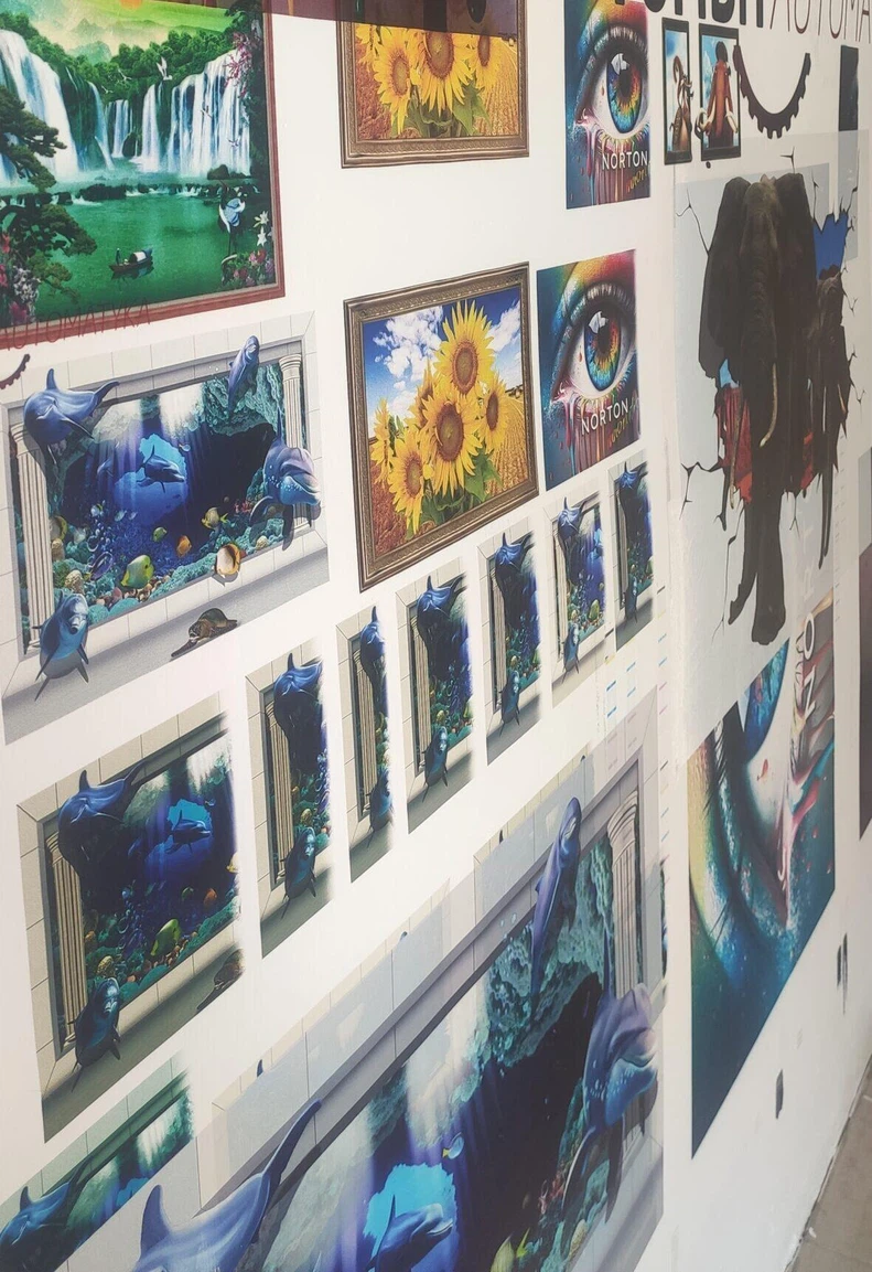 the effect of wall printer the effect of wall printer